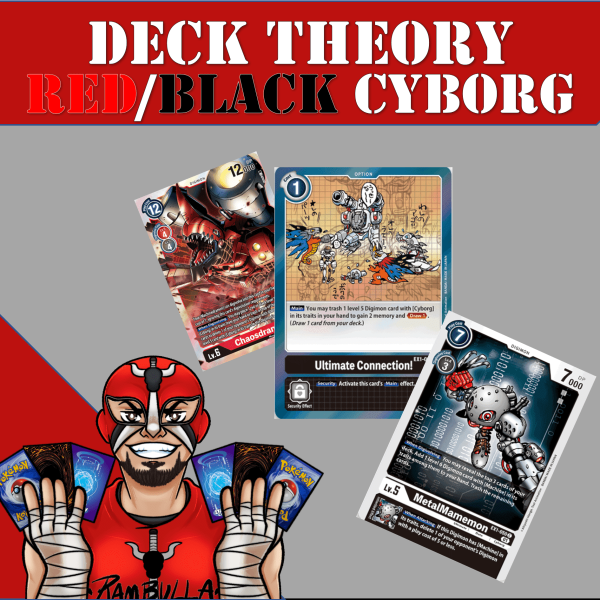Deck Theory: Red/Black Cyborg Deck Profile (Digimon&nbsp;TCG)